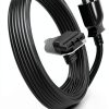 VHBW EZ Connect Power Cord for InSinkErator Garbage Disposal, 4FT Plug-in Cable Compatible with EZ Connect Power & Advanced Series Continuous Feed Models, Works with Air Switch Kit (CRD-EZ)-0
