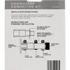 Waste King Garbage Disposal Dishwasher Connector Kit 1023 Black-1