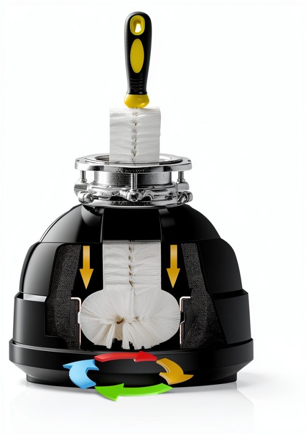 Garbage Disposal Cleaner Brush by DOMUEN for InSinkErator Units,-3
