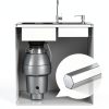 Ullnosoo Garbage Disposal Wrench, 2 Pack Garbage Disposal Allen Wrench Tool Compatible with InSinkErator Garbage Disposal to Unjam Kitchen Sink Food Garbage Disposal Clogging-4