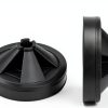 Garbage Disposal Splash Guard 2 Pack 3 1/8 inch Rubber Black Ullnosoo-5