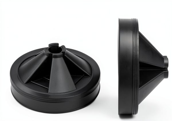 Garbage Disposal Splash Guard 2 Pack 3 1/8 inch Rubber Black Ullnosoo-5