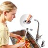 VEVOR Garbage Disposal Air Switch Kit, Dual Outlet Sink Top Air Switch for Food Waste Disposal, 3.5-inch Long Brushed Silver Stainless Steel ON/OFF Air Button for Granite, Marble, Quartz Countertops-4