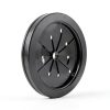 3-Inch Black Garbage Disposal Splash Guard - Universal Fit for Whirlaway,Waste King,GE, Heavy-Duty Rubber Sink Baffle Cover with Splash Protector, Drain Cover for Kitchen Disposals and Accessories-6