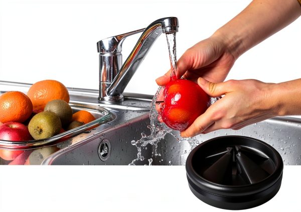 Garbage Disposal Splash Guard 2 Pack Yihzhong Rubber 3 3/8" Collar-4
