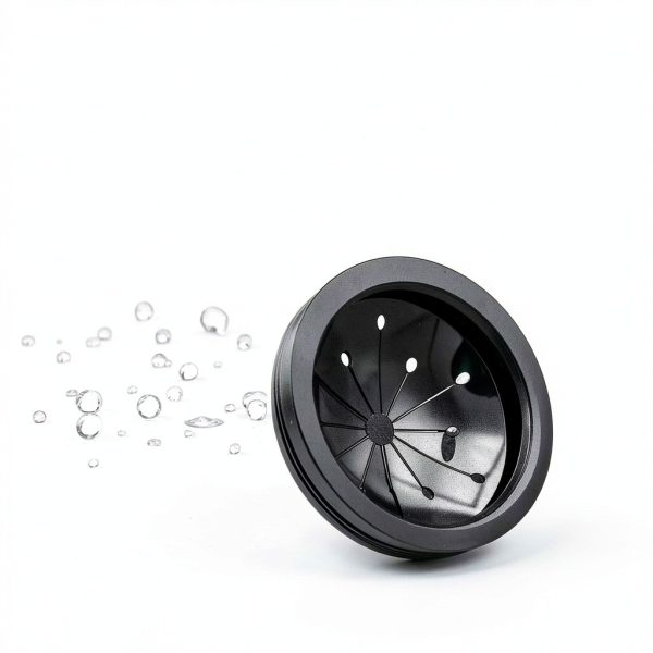 Black 3-Inch Garbage Disposal Splash Guard WaigN Rubber Baffle Cover-4