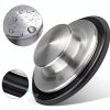 Kitchen Sink Stopper 2 Pack Stainless Steel Plug Fits 3 1/2 Inch Drain-2