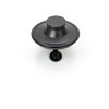 Kitchen Sink Stopper Fevbcnrj 2 Pack Durable Plastic Drain Plug Black-1