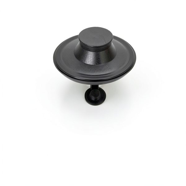 Kitchen Sink Stopper Fevbcnrj 2 Pack Durable Plastic Drain Plug Black-1