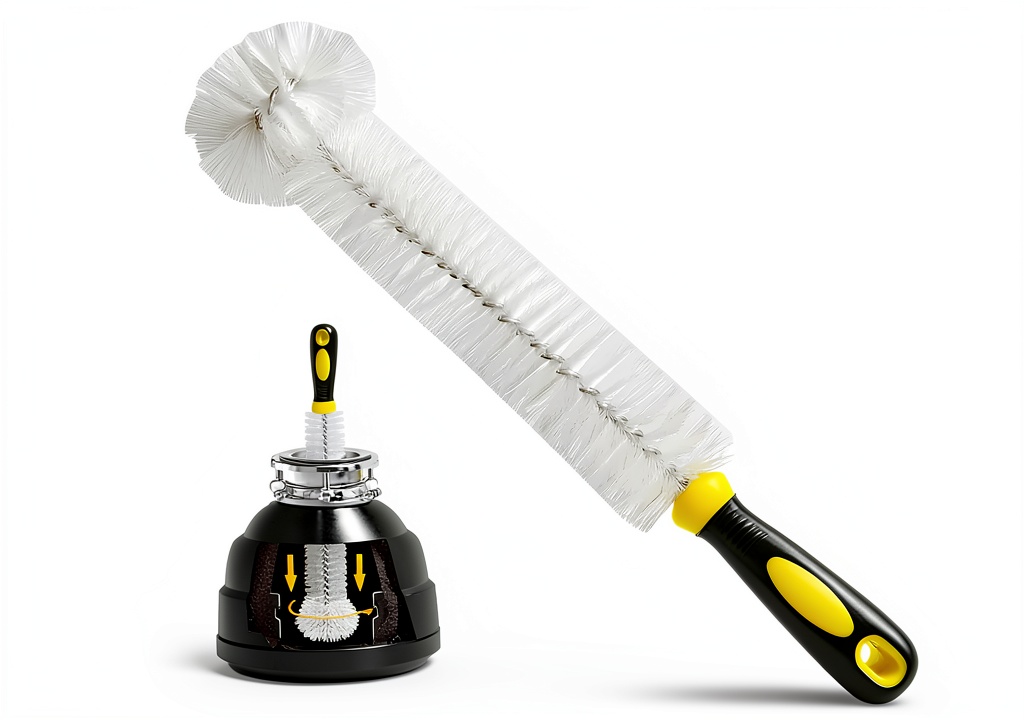 nylon bristles