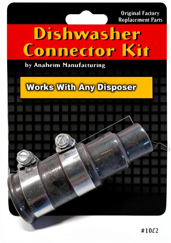 Waste King Garbage Disposal Dishwasher Connector Kit 1023 Black-2
