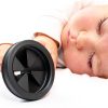 Garbage Disposal Splash Guard 2 Pack 3 1/8 inch Rubber Black Ullnosoo-4