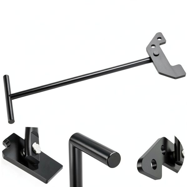 Garbage Disposal Wrench, Garbage Disposer Unjamming Wrench with 2 PCS Garbage Disposal Allen Wrench Tool, Designed to dislodge jams or clutter from above the sink -Black-2